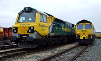 Freightliner 70014 with 66517