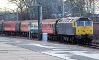 RT 47843 shunts stock on Crewe DMD