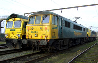 Freightliner 86604 and 66568