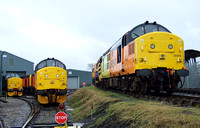 Colas Railfreight 37219, 37175 and DRS 37422