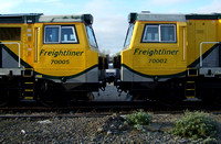 Freightliner 70005 with 70002