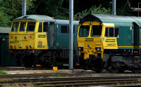 Freightliner 86501 and 66537