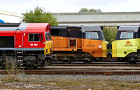 DB 66065, Colas Railfreight 70812 and 70810