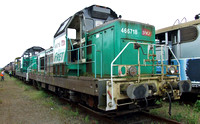 FRET type 66; 466718 leads several stored type 66's and shunters