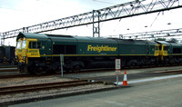 Freightliner klasy 66's urlop Wielka Brytania dotyczaca gotowych materialów mark