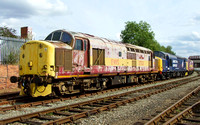 DRS EWS 37521 with 37714, 37503, 37510 and others