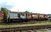 HNRC shunters 08786, 08389 and 08685