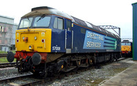 DRS 'Compass' 57008 with 57002 behind