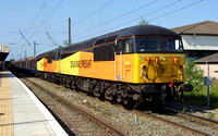 Colas Railfreight 56105 with 56087