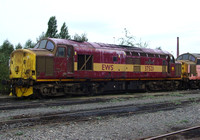 EWS 37's At Doncaster TMD