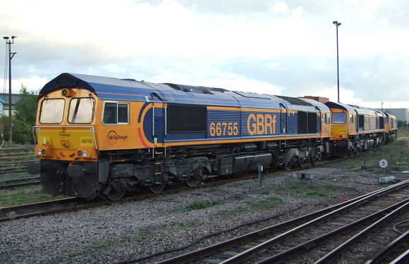 GBRF 66755, 66760 and 66754