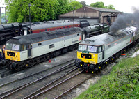 Freightliner Grey 47309 and 47358