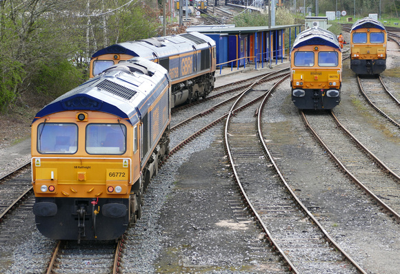 GBRF 66772, 66775 and 66732