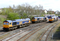 GBRF 66772, 66758 and 66775
