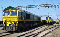Freightliner 66524, 66515 and 66602
