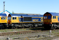 GBRF 66747 and 66732