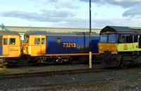 GBRF 73213 and Colas Railfreight 66848