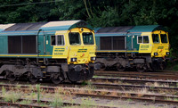 Freightliner 66594 and 66954