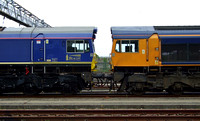 GBRF 66701 with 'Rush Rail' 66750
