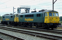 Freightliner 86638 and 86627