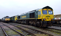 Freightliner 66596 with 47811