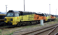 Colas Railfreight 70802, 70804, 70801 and 70805
