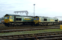 Freightliner 66569 and 66512