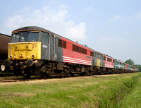 Virgin 86251 leads several stored Virgin and Anglia classmates
