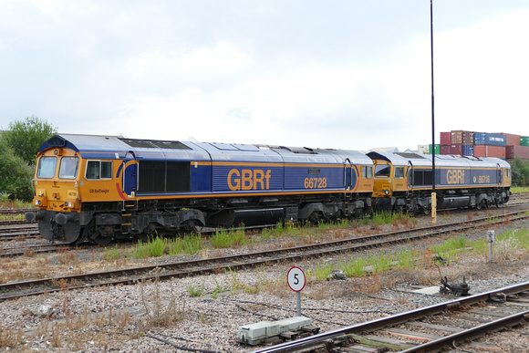 GBRF 66728 with 66716