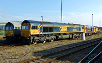 GBRF 66748, 66744, 73963 and Colas Railfreight 70803