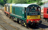 Green 20189 with Railfreight Red Stripe 20227