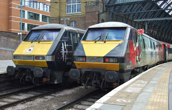 Virgin East Coast 91111 and 91110